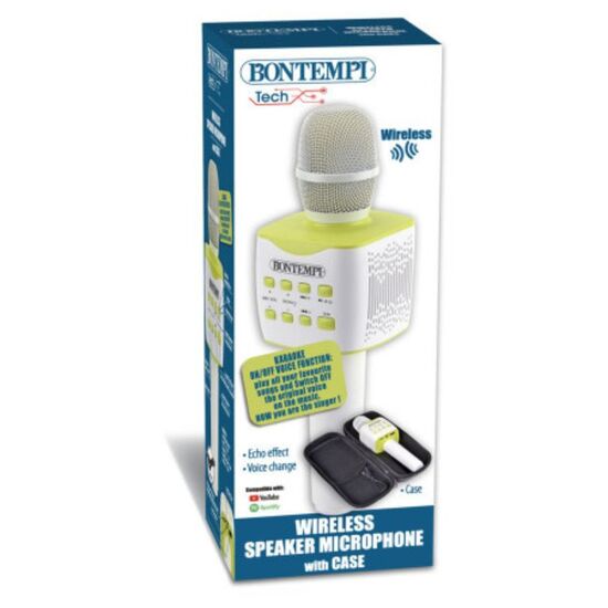 Беспроводная колонка-микрофон BONTEMPI с чехлом, изображение 3