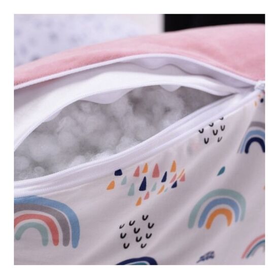 Подушка для кормления VERES Comfort Dream Velour Rainbow 302.03.4, 170x75 см, изображение 3