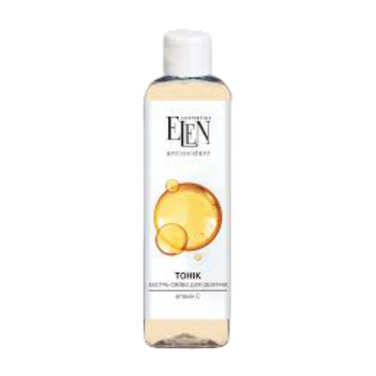 Tonic pentru față ELEN COSMETICS Antioxidant cu vitamina C, 200 ml