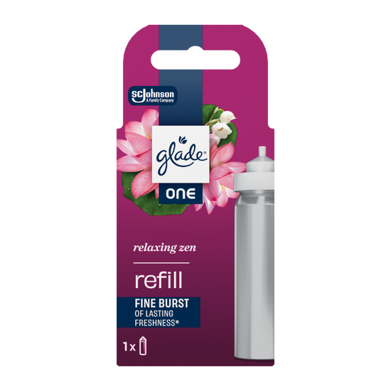 Сменный блок для ароматизатора GLADE ONE Relaxing Zen, 10 мл