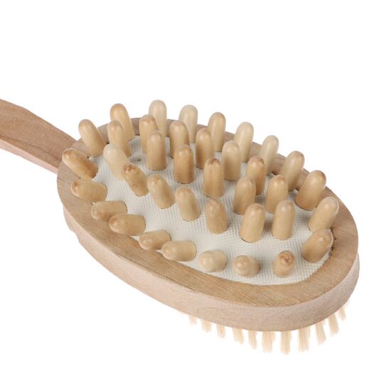Perie pentru masaj uscat WOODENLANDIA, 2 image