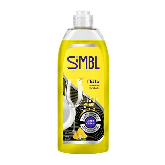 Гель для мытья посуды SIMBL, с ароматом лимона, 450 мл