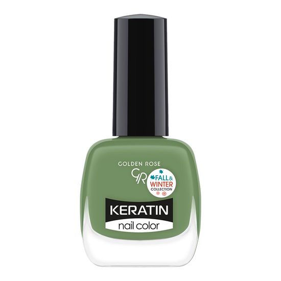 Oja pentru unghii GOLDEN ROSE Keratin *205* 10.5ml, Culoare:  Keratin Nail Color 205