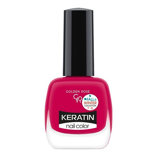 Oja pentru unghii GOLDEN ROSE Keratin *212* 10.5ml, Culoare:  Keratin Nail Color 212