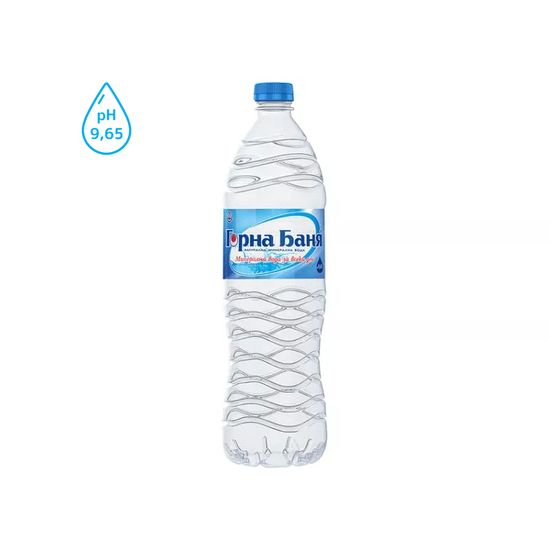 Apa minerala plata Горна Баня 1,5 l (pH - 9.65)
