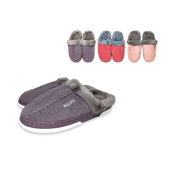 Papuci de casa unisex Buloo shuvita- blana (m.36-45)