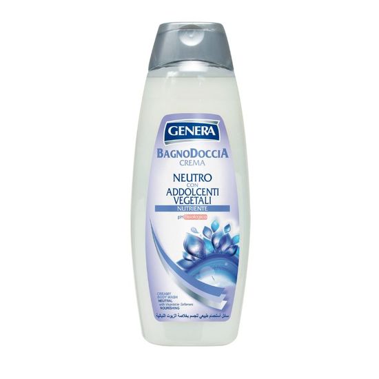 Gel de dus GENERA cremos, neutru, cu nutrienti din legume 1000 ml, 2 image