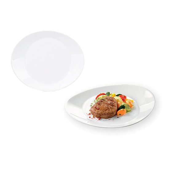 Блюдо овальное BORMIOLI ROCCO Grangusto, стеклокерамика, 31.5X26 см, изображение 2