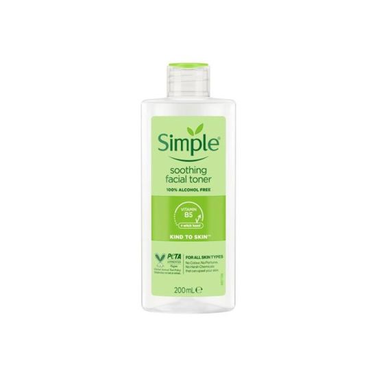 Tonic SIMPLE calmant pentru toate tipurile de ten 200 ml, 2 image