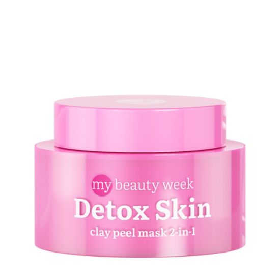 Masca pentru fata 7DAYS DETOX SKIN, pentru curatare, cu argila, 2-in-1, 50ml
