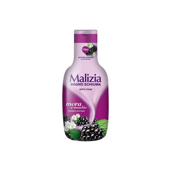Гель-пена для душа Malizia, ежевика и белый мускус, 1 л, изображение 2