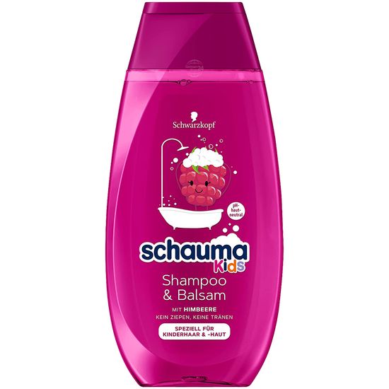 Sampon-balsam SCHAUMA KIDS& pentru fetite, 250 ml