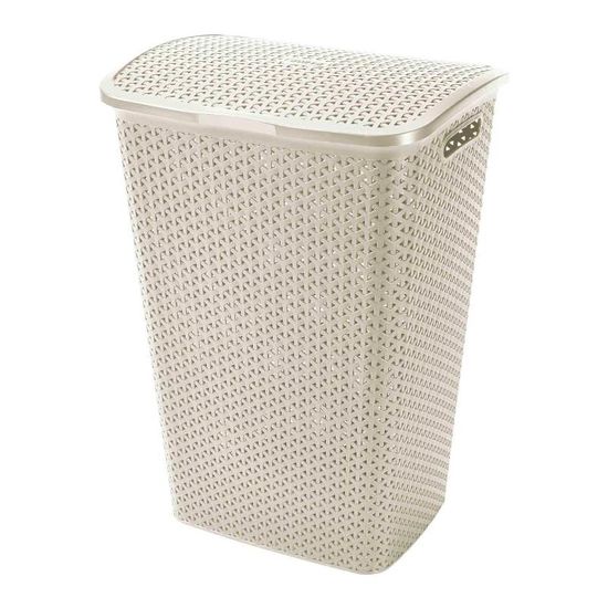 Cos pentru rufe CURVER MY STYLE, cream, 55 l, 2 image