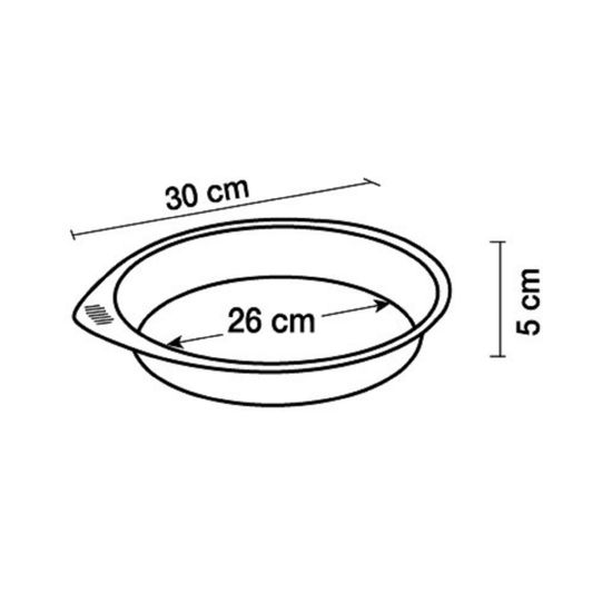 Forma PYREX MAGIC, rotunda, 26 cm, 4 image