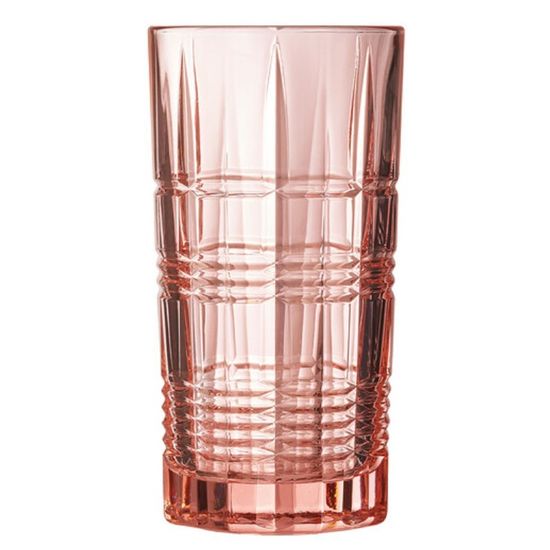 Pahar inalt LUMINARC DALLAS ROZ, 380 ml, 6 buc, 2 image
