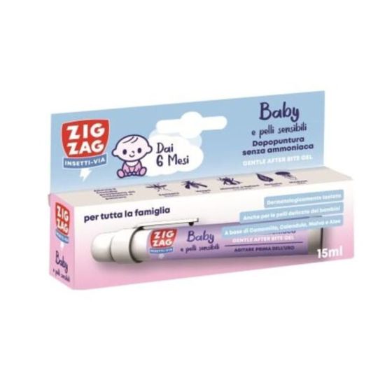 Gel pentru copii Zig Zag Baby dupa muscaturi  (6m+), 15 ml, 2 image