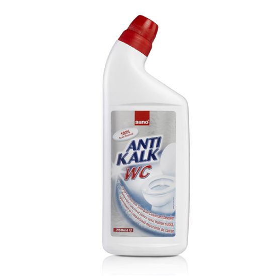 Solutie anticalcar SANO Anti Kalk WC Gel 750 ml, 2 image