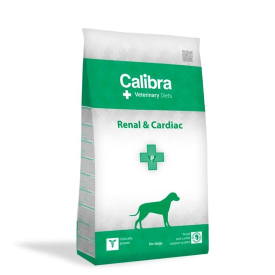 Hrana Calibra VD Dog Renal&Cardiac, uscata, 2Kg