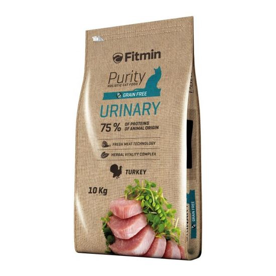 Корм Fitmin Cat Purity Urinary, сухой, 10кг