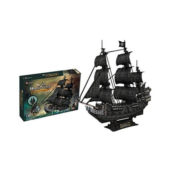 3D puzzle CUBICFUN Corabie de pirati - Razbunarea Reginei Anne, 328 elemente, 2 image