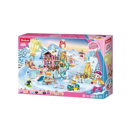 Конструктор SLUBAN Girls Dream - Skiing Holiday, изображение 2