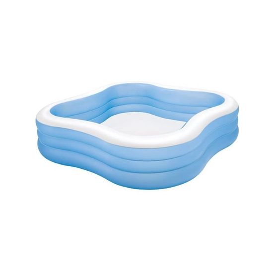 Надувной бассейн INTEX Семейный, 229x229x56 cм, 1250 л, 6+, изображение 2