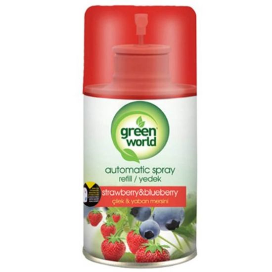 Odorizant rezerva GREEN WORLD Strawberry/blueberry, 250 ml