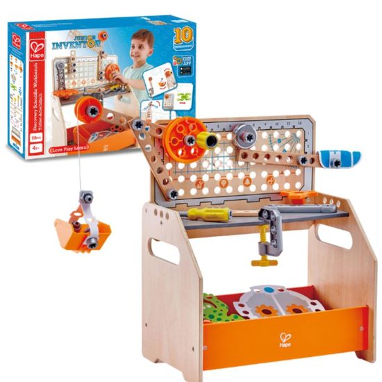 Set HAPE instrumente pentru copii Discovery Scientific Workbench, 58 piese, 4+
