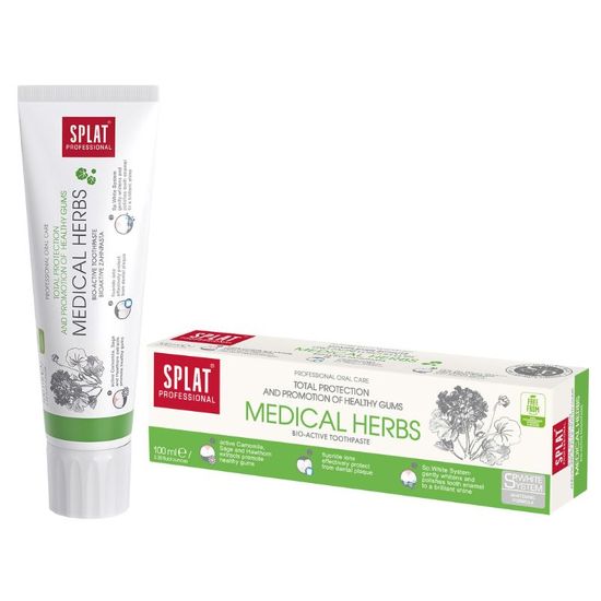 Pasta de dinti SPLAT Professional, medicala pe baza de plante, protectie completa si efect antiinflamator asupra gingiilor, 100ml