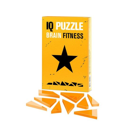 Joc de logica IQ PUZZLE Star, 9 piese