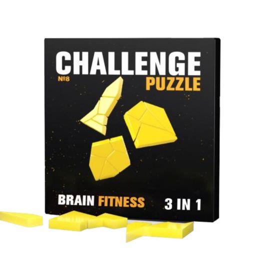 Головоломка CHALLENGING PUZZLE №8, 5 деталей