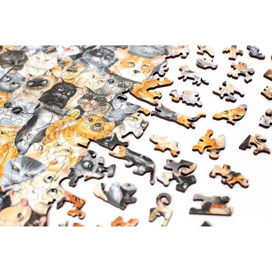 Головоломка PIECEZZ PUZZLE Tube Cat Party, 250 деталей, изображение 2