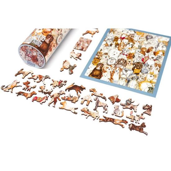 Головоломка PIECEZZ PUZZLE Tube Dog Party, 250 деталей, изображение 2