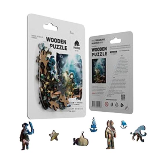 Головоломка PIECEZZ PUZZLE Mini Treasure Hunter, 40 деталей