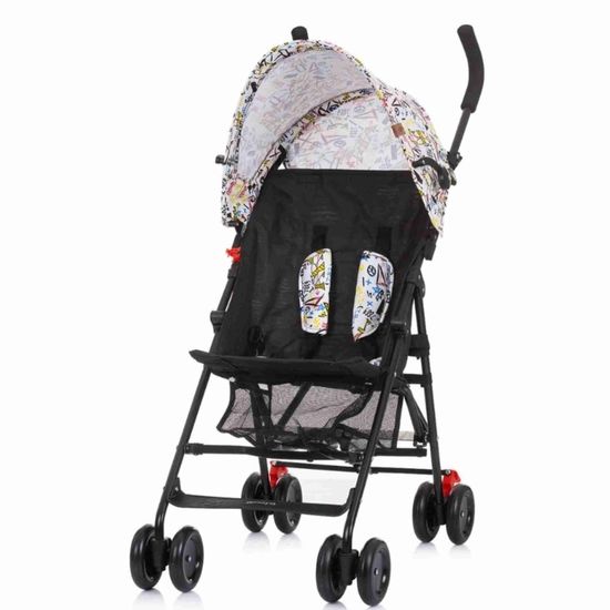 Коляска CHIPOLINO Amaya LKAM 02305WG, Белое граффити