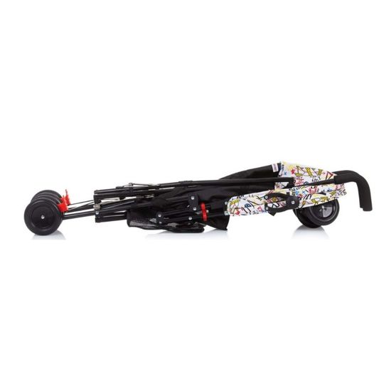 Коляска CHIPOLINO Amaya LKAM 02305WG, Белое граффити, изображение 3