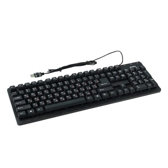 Tastatura SVEN Standard 301, negru, Rus/Ukr/Eng, 3 image