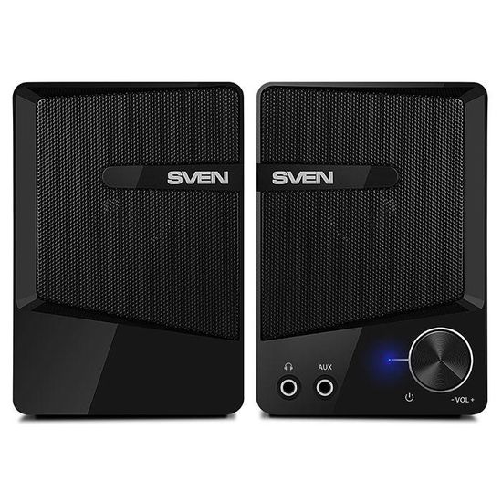 Колонка SVEN 248 Black (USB), изображение 2