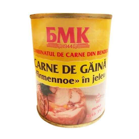 Мясо БМК фирменное в желе, куриное, 350г