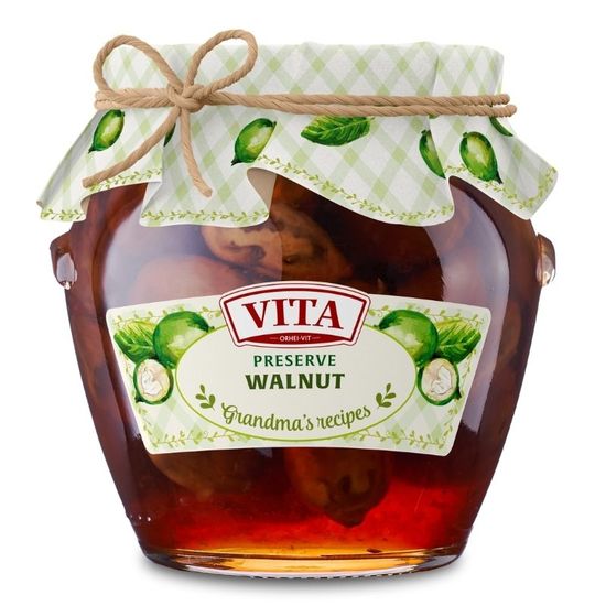 Варенье VITA ореховое, 680г, изображение 2