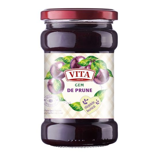 Паста VITA, сливовая, без сахара, 350г, изображение 2