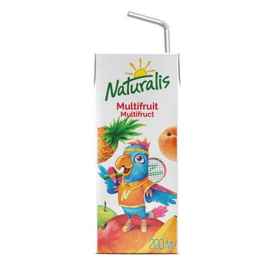 Нектар NATURALIS, мультифрукт, 200мл
