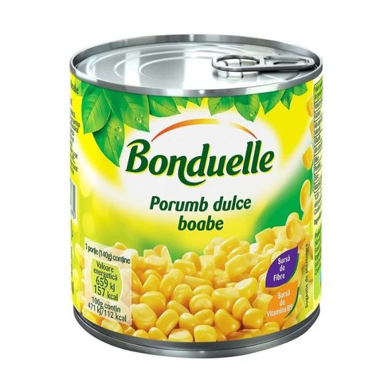 Кукуруза сладкая BONDUELLE, 212 мл