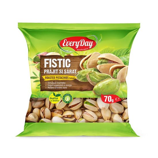 Фисташки  EVERYDAY, жареные, 70г