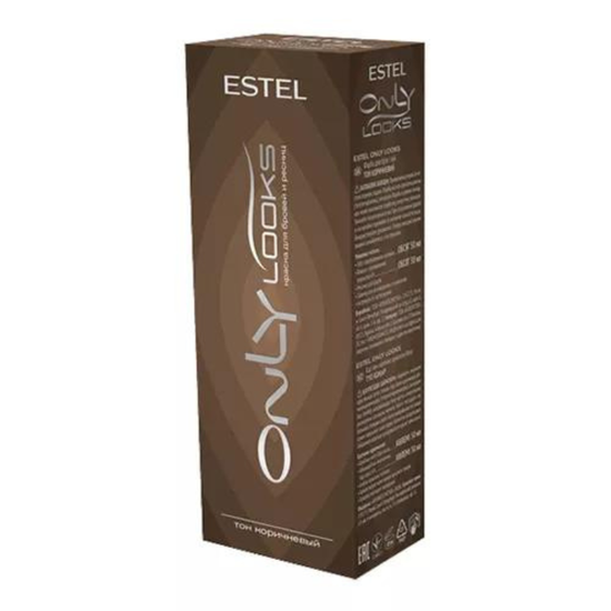 Vopsea pentru sprancene si gene ESTEL Only Looks, 602 - brun, 50 ml