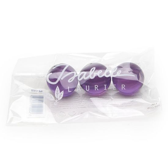 Perle pentru baie ISABELLE LAURIER Violete, 3 buc