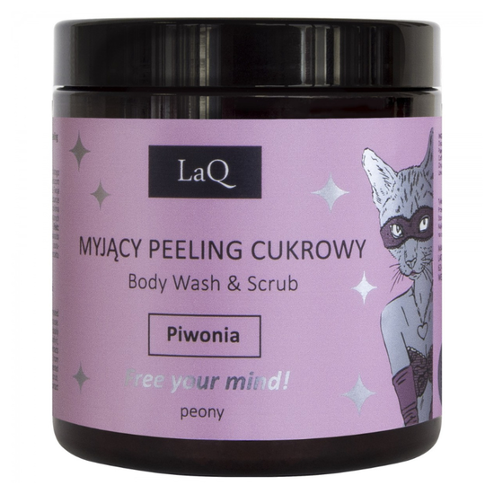 Scrub pentru corp LAQ, Peony, 250 ml, 2 image