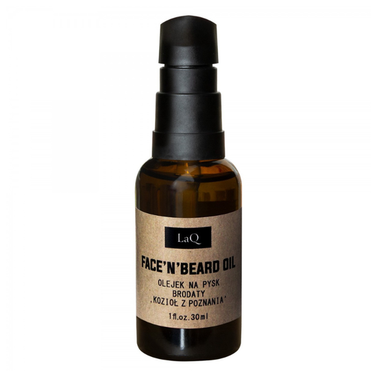 Ulei dupa ras pentru fata si barba LAQ, Goat, 30 ml, 3 image