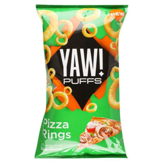 Кукурузные палочки YAW! PUFFS, со вкусом пиццы, 60 г