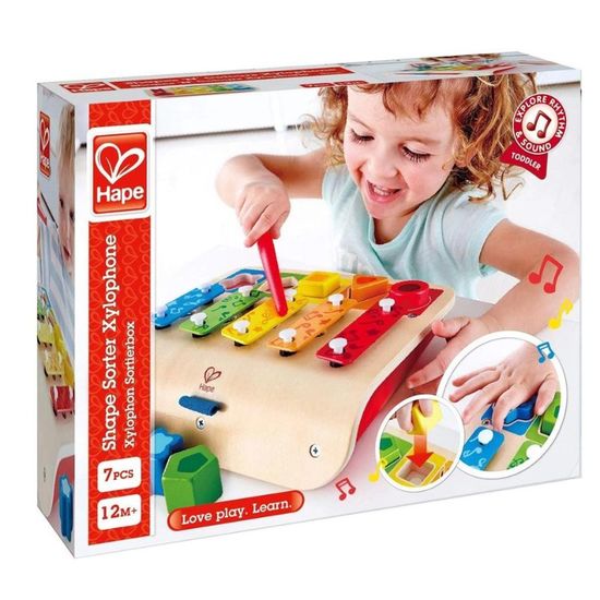 Xilofon cu forme de sortat HAPE, 12 luni +, 4 image